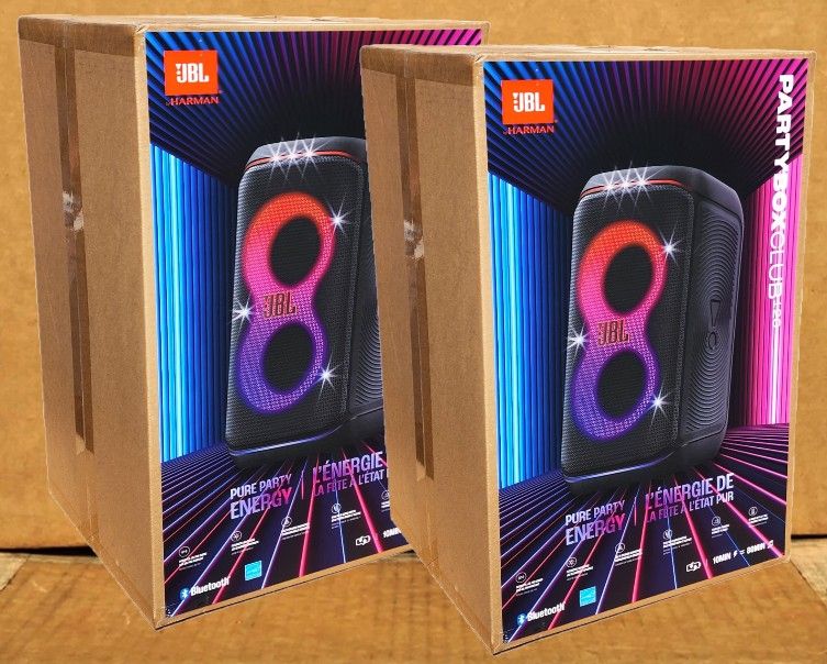 PartyBox Portable Bluetooth Speakers Bluetooth USB Auxiliary Battery Powered 120 Package 🚨 Payment Options Available 🚨 No Credit Needed 🚨