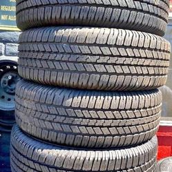275 60 20 Goodyear Tires Con 80% De Vida Las 4tires ⚡️✅️⚡️