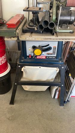 Ryobi table saw 10 inch table saw comes with an extra blade