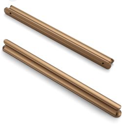 (10) - 8.5 Inch Champagne Bronze Cabinet Handles, Pulls $15