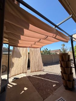 Pergola shade structure