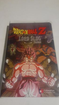 Dragon Ball Z Lord Slug VHS movie tape