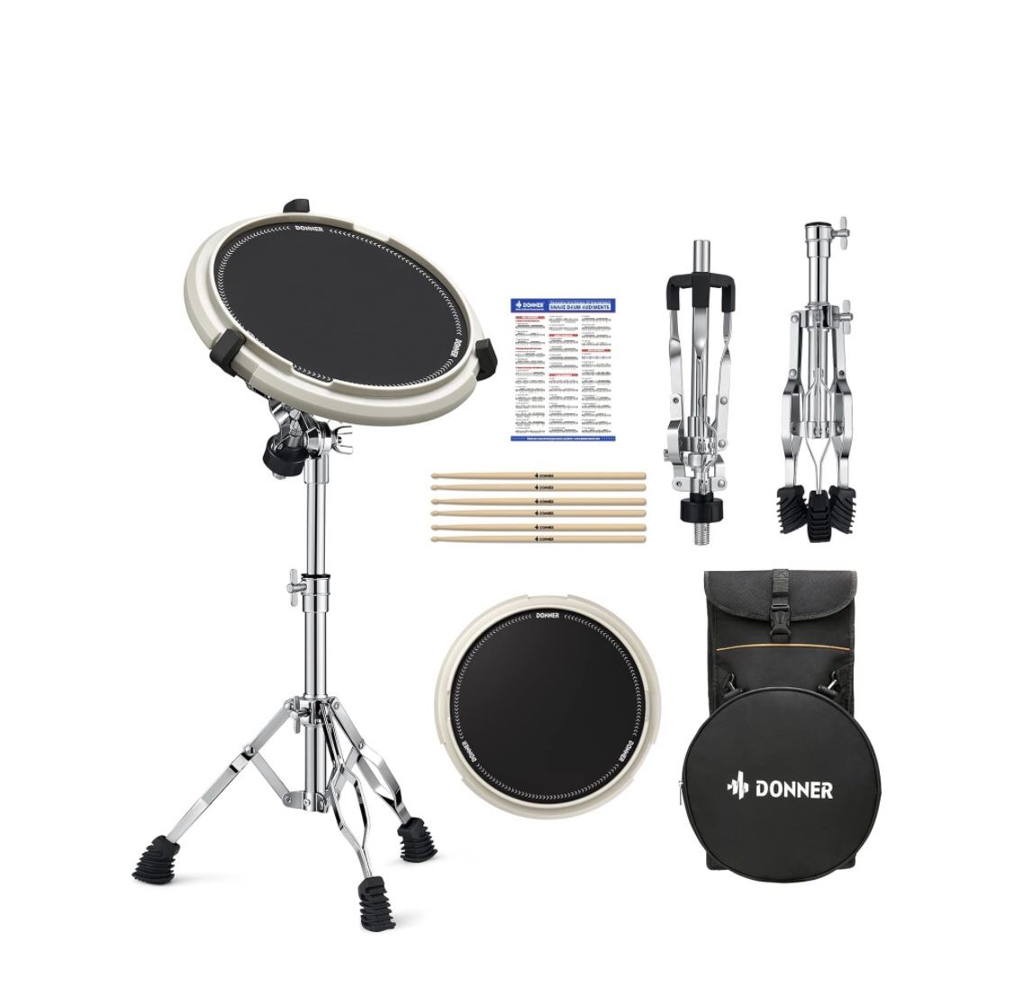 Donner Drum Practice Pad Set