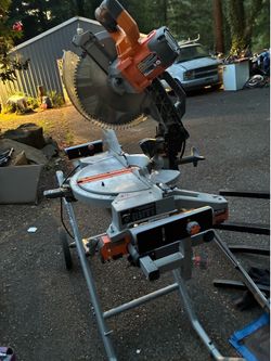 Ridged miter saw