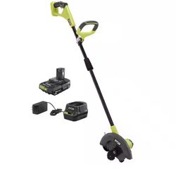 Cordless Battery Edger with 2.0 Ah Battery and Charger