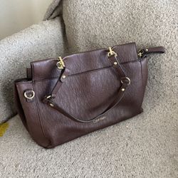 CK Leather Satchel