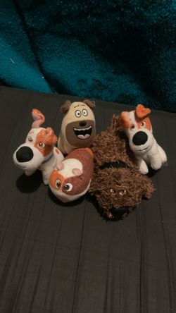 Secret Life Of Pets Plush Lot