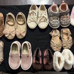 Baby/Toddler Girl Shoe Lot