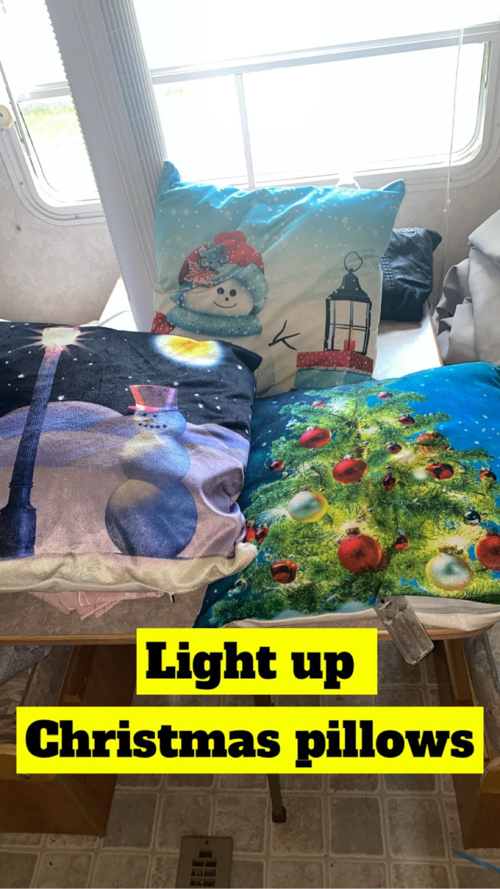 Light Up Christmas Pillows Take All