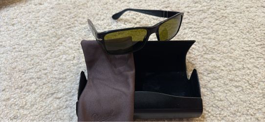 Persol Black Frame Sunglasses with Case