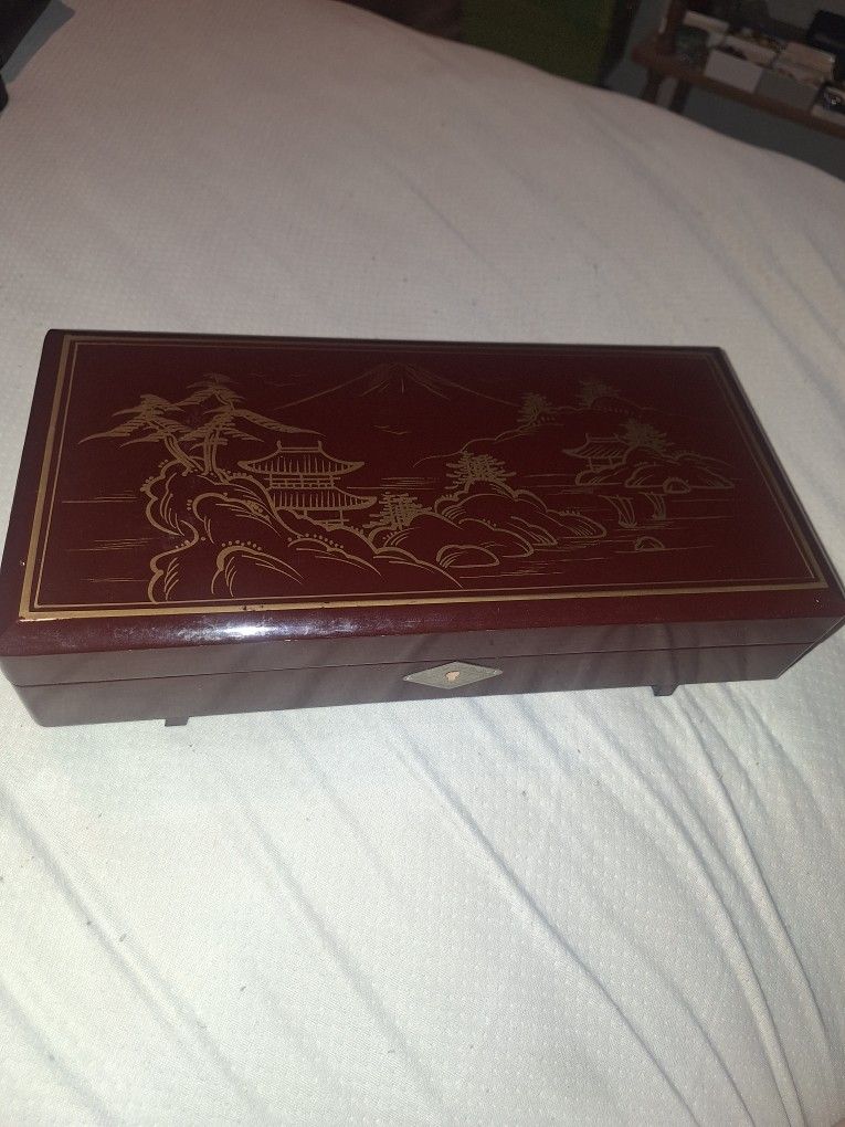 Japanese Handmade Music Jewelry Box