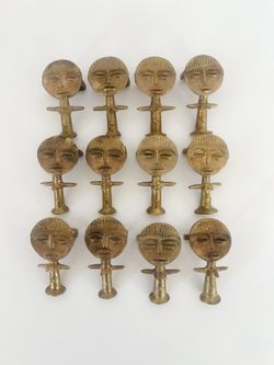 Ashanti fertility goddess, Ghana, sold individually or all 12
