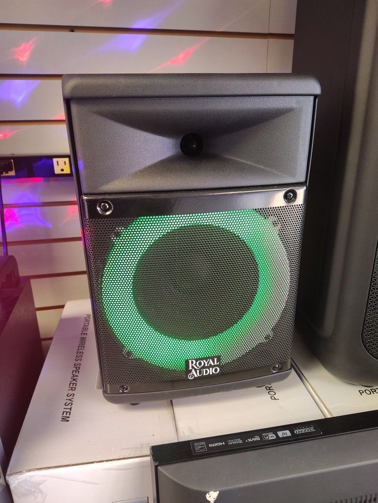 Travel Party Speaker 🔊With LED Lights - On Special Cash Deal $69