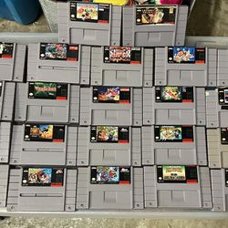 Super Nintendo (SNES) Games For Sale In South Austin 78745