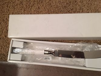 New Lenox wedding cake knife