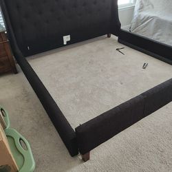 King Size Bed Frame And Headboard 