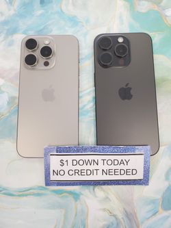 🔥 Stunning Features, Unbeatable Prices- iPhone 15 Pro 📱$1 DOWN AVAILABLE 