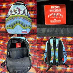 Sprayground Fortnite Shark Royale Limited Edition Backpack Victory Royale