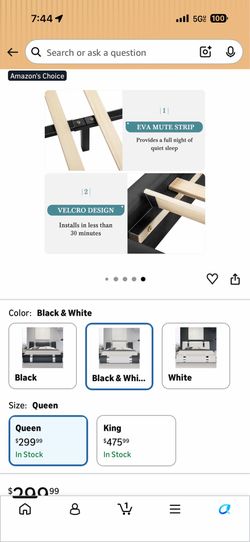 queen bed frame
