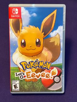 Nintendo Switch Pokemon Lets Go Eevee