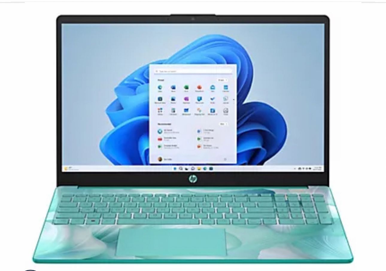 HP 15” Touch laptop AMD Athlon 4GB
