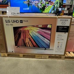 65” LG UT80 4K UHD Smart Tv