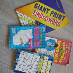 #Word Find/Soduko Puzzle Books