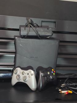 Microsoft xbox 360 console black