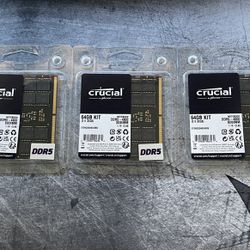 Crucial 64GB DDR5 Ram Kit (Read Description)