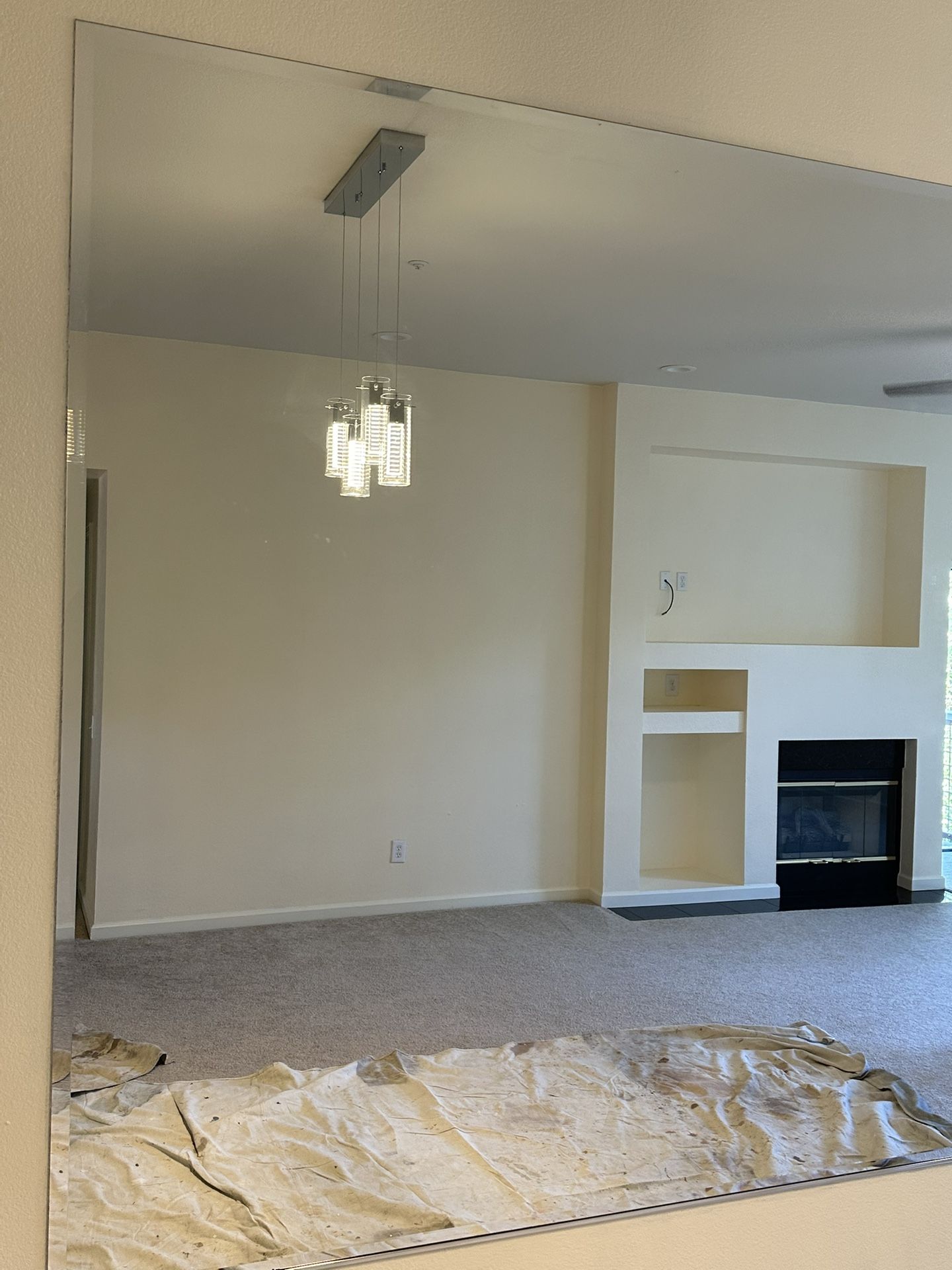 80x80 3/8” Beveled Mirror - FREE