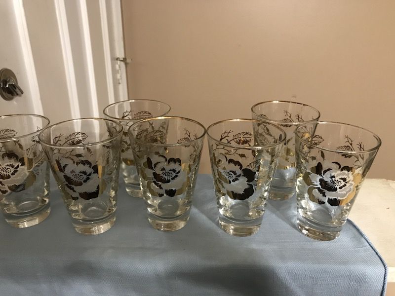 1950's collectible glasses made by Libby Glassware