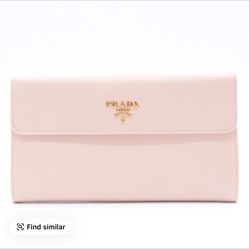 Preowned Prada Leather Wallet 