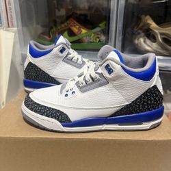 Air Jordan 3 Retro GS Racer Blue