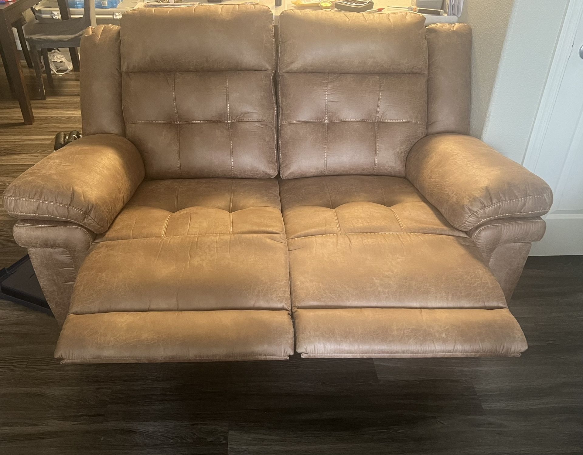 Reclining Couch And Love Seat