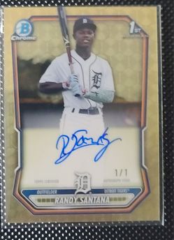 2026 bowman chrome superfractor  1/1 Randy Santana