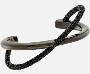 Swarovski Crystaldust Cross Cuff Bracelet