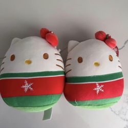 New Hello Kitty Christmas Squishmallow