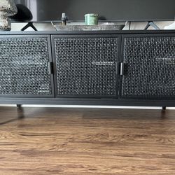 Black TV Stand for TVs up to 55"