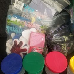 Stamps/ Paint Containers 