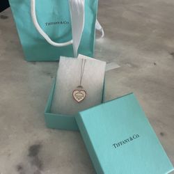 Tiffany heart Pendant 
