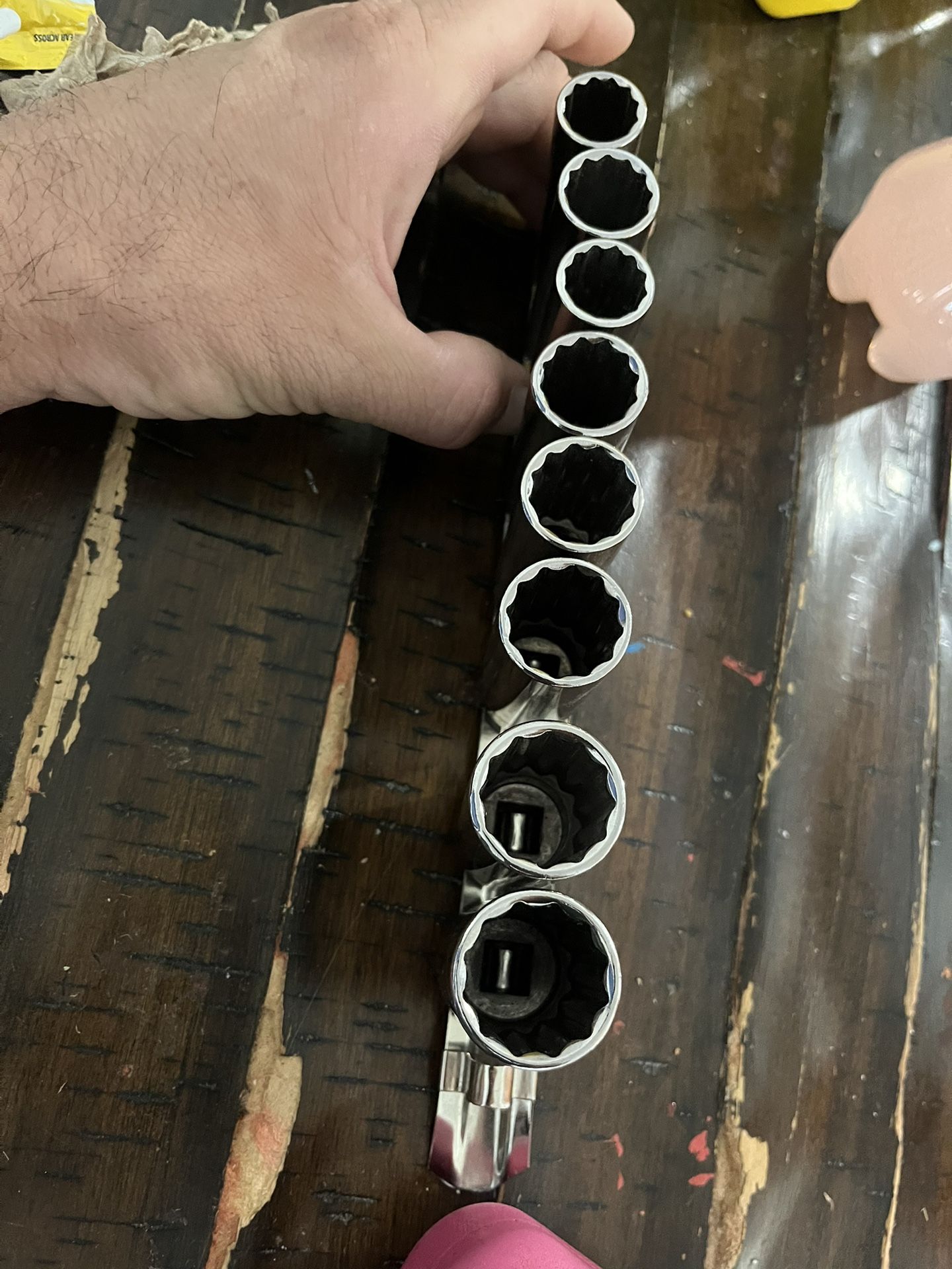 3/8 Inch 10 Point Socket Set