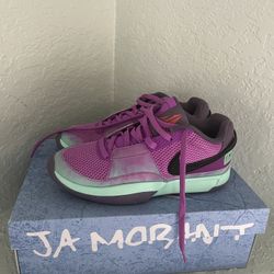 Nike Ja 1 Xmas Christmas Fuchsia Dream Black Mesh Basketball 