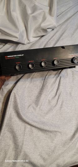 Monster speakers protection