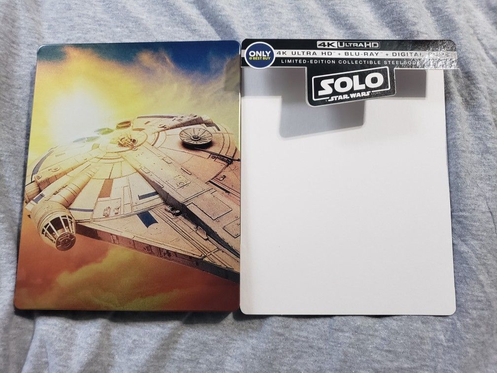 Solo A Star Wars Story 4K steelbook