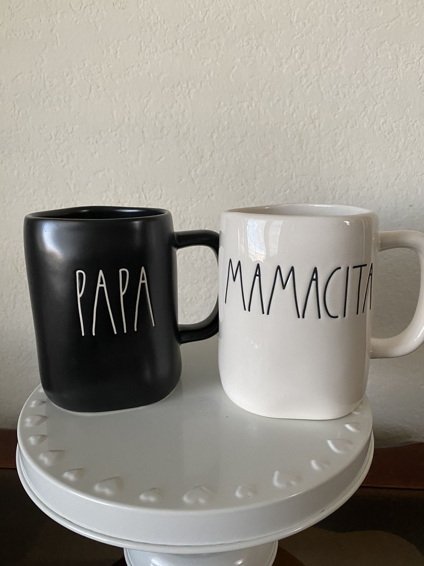 Rae Dunn Mamacita And Papa Mugs