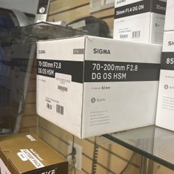 Sigma 70-200mm F2.8 For Nikon