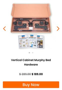 Vertical Murphy Bed Twin Size