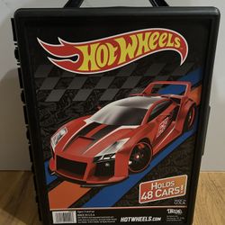 Hot Wheels Case Box Carrier Holds 48 Cars