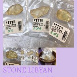 Libyan Gold Tektite  5 .7 G