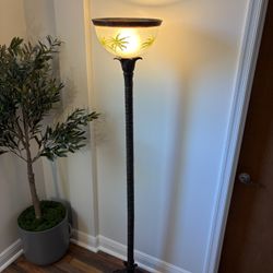 Vintage Palm Beach Style Floor Lamp